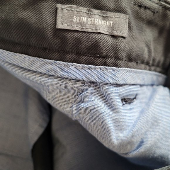 Bonobos Mens Slim Straight Chino Gray Grey Pants Size 31 by 30 Preppy Casual - Picture 3 of 11